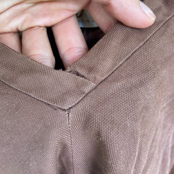 1930s/40s Jantzen Swimsuit Original Pin Up Cotton Swimming V Neck Low Back - Picture 15 of 16